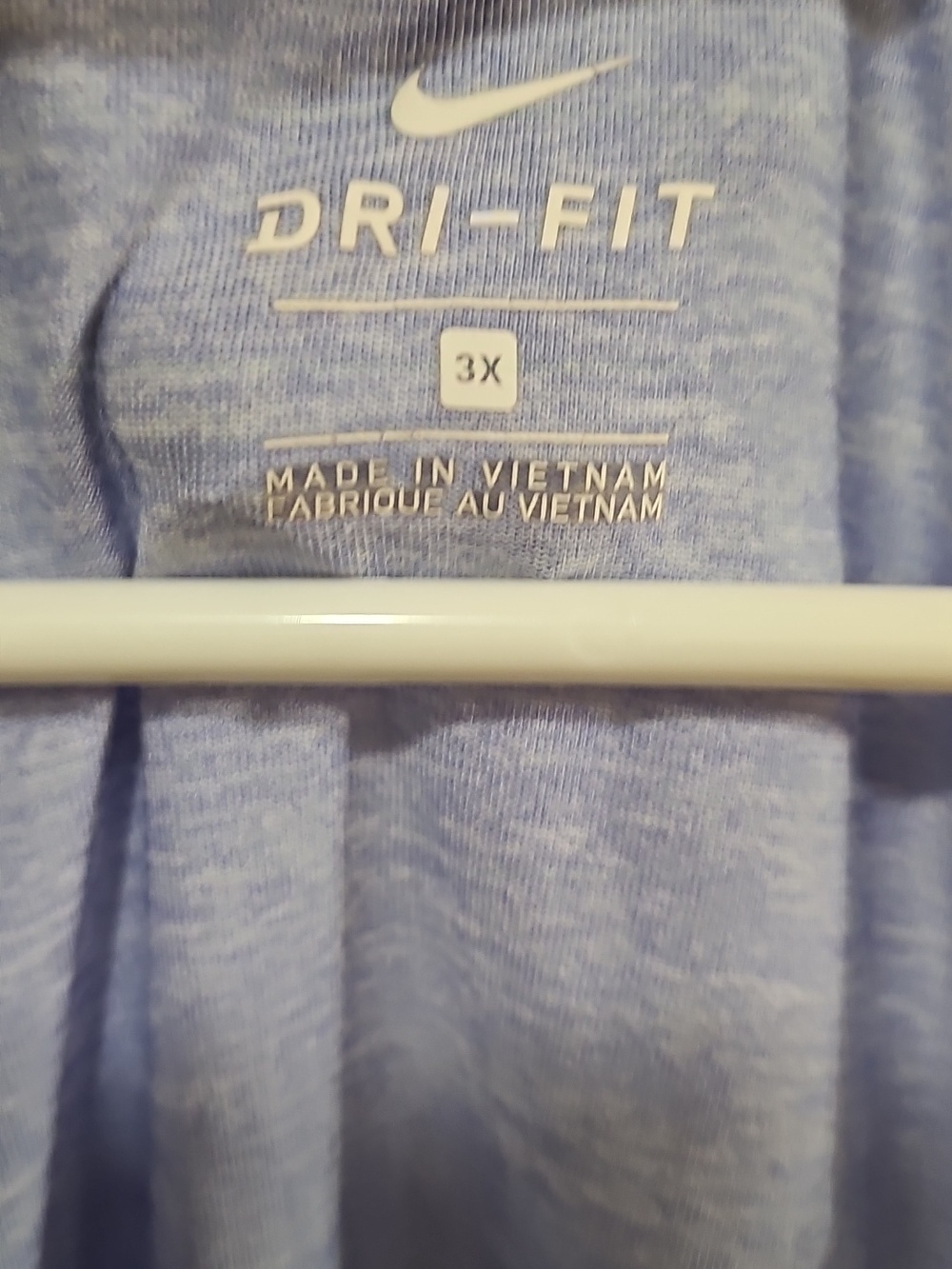 Nike Light Blue Drifit Women's Scoop Neck Tee - Picture 2 of 8